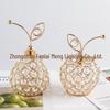 European Style Crystal Apple, Pear & Pineapple Ornaments for Home Decor