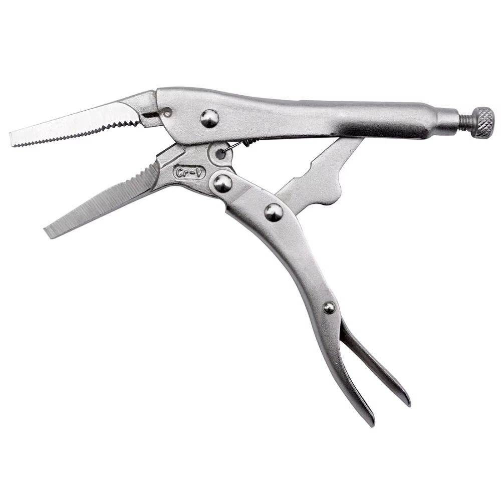 1Pcs Long Jaw Welding Clamp Pliers Chrome Vanadium Vise Grip Pliers  For Welding Metalwork
