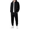 Anzn Sweatshirt and Hoodie and Training Running Solid Long Sports Stylish Pants Set, Men's Women's, Wear, Sportswear, Wear, Color, Sleeve, Casual,