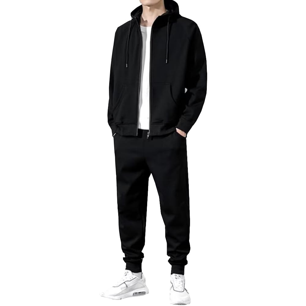 

Anzn Свитшот и Худи и Тренировочный Бег Однотонный Длинный Спортивный Стильный Набор Брюк, Мужской Женский, Одежда, Спортивная одежда, Одежда, Цвет, Рукав, Повседневный,