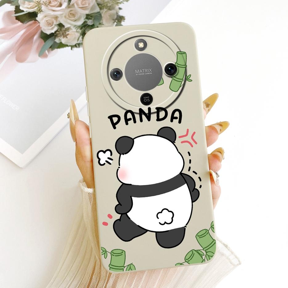 For Honor Magic 8 Lite Case Honor X9d MTN-NX1 Cute Dog Panda Cartoon Cover Silicone Case For Honor X70 X 70 HonorX9d Soft Fundas