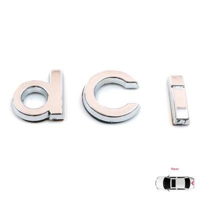 BSP583 Rear Boot dCi Logo Badge Monogram for Renault Megane 3 Clio 3 4 Captur 1 Scenic 3 Fluence Koleos Twingo Lodgy 848907254R
