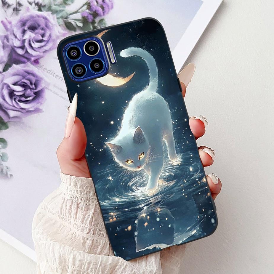 For Motorola Moto One 5G Case Luxury Fashion Painted Cover 6.7'' Soft TPU Phone Case For Motorola One MotoOne 5G Back Cover Bags