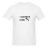 Talk Birdy To Me American Retro Tshirt Loose Lazy Basic Versatile Tees