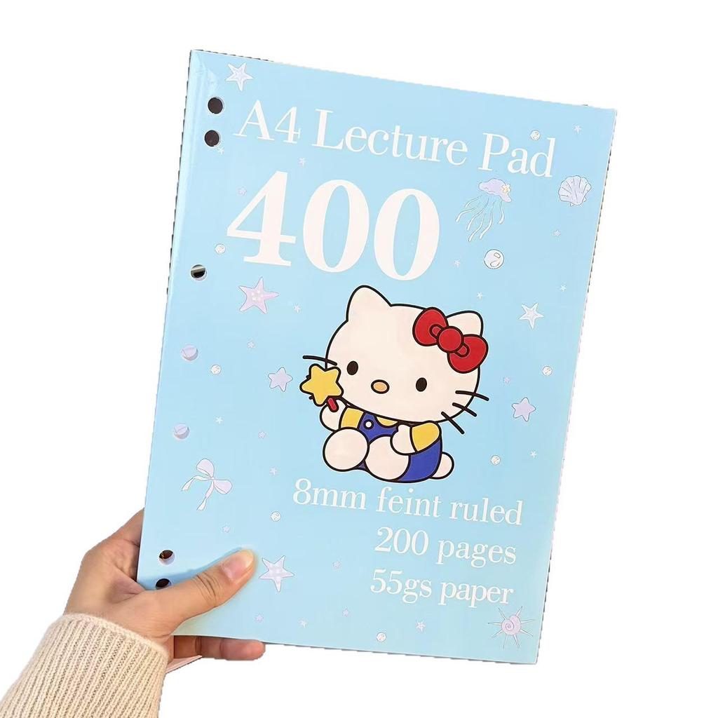 Thin & Crispy Loose-Leaf Notebook for Students | Perfect for Notes & Exam Prep