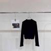 DaWang 2025 Autumn/Winter Slim-Fit Jacquard Knit Long-Sleeve Half-Zip Top