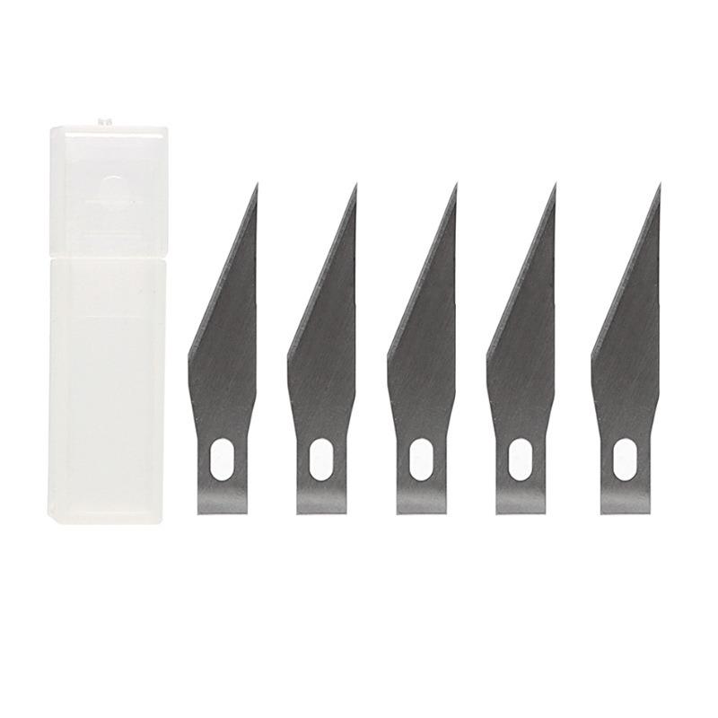 Chisel with Metal Handle and Replaceable Blades Precision Knife, for Medium Cutting and Trimming
