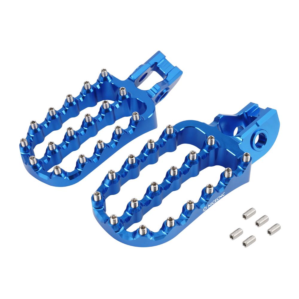 For GasGas EC 300 EC 250 EX 300 MC250F 2021-2023 Wide Foot Pegs Footrest For KTM EXC 300 EXCF 350 For Husqvarna TE 300 2017-2023