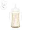 Grosmimi x Knotted PPSU No-Spill Straw Cup (300ml) - Cream Bunny Edition