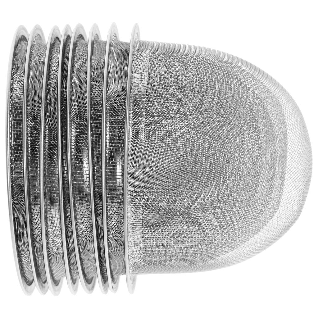 8 Pcs Fine Tea Strainer Mesh Infuser for Teapot Loose Green Basket Leaf Steeper Coffee