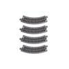KATO N Gauge Unitrack Compact Curved Track R117-45deg 4 Pieces 20-176 Railway Model Supplies