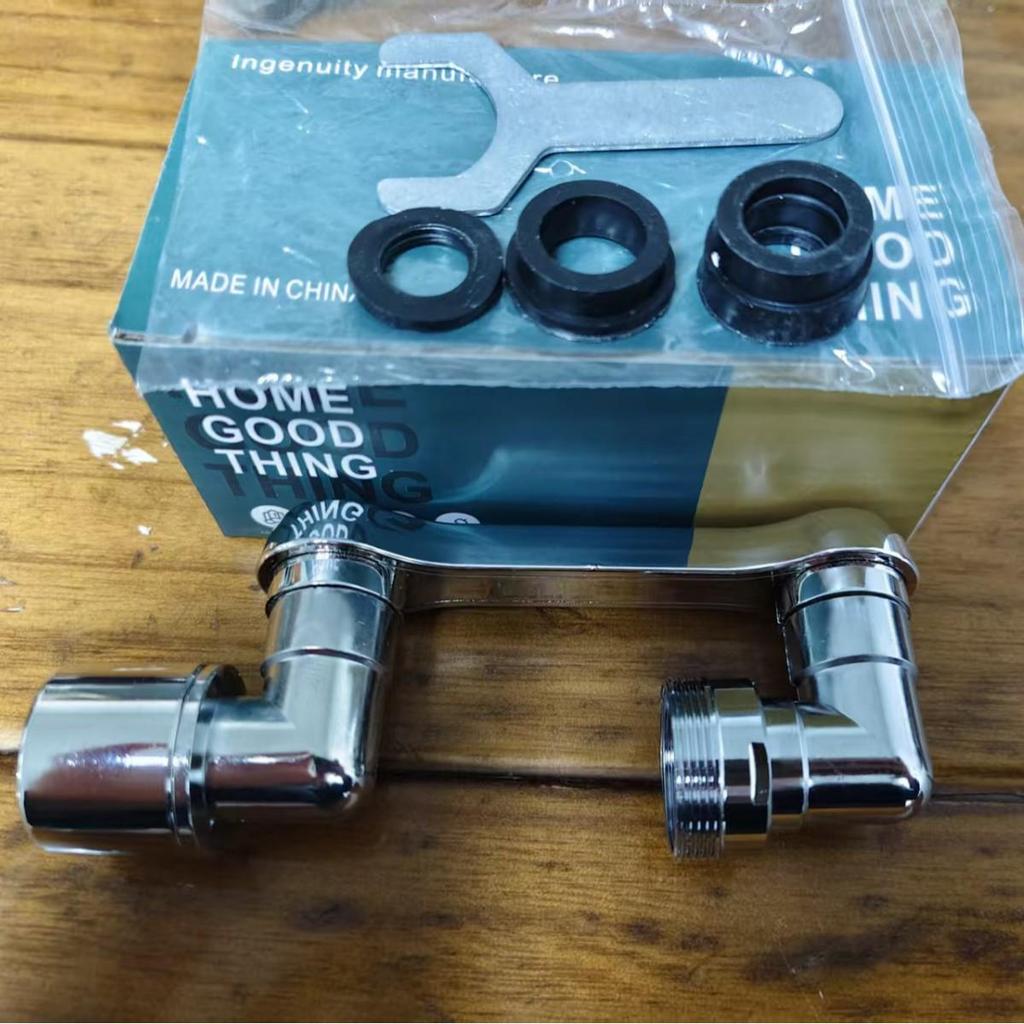 Universal 1080° Rotating Faucet Extender with Splash-Proof Aerator
