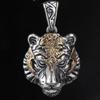 1pcs Vintage Necklace For Both Men And Women Fashion Trend Tiger Head Pendant Jewelry