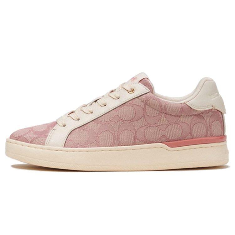Coach Clip Skateboarding Shoes Women's Pink CG900-PIN