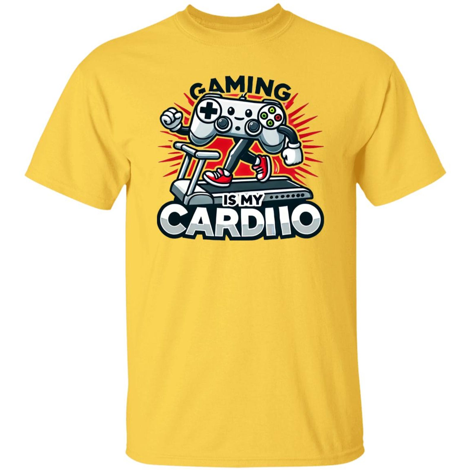 Gaming Is My cardio - Unisex 5.3 oz. T-Shirt L