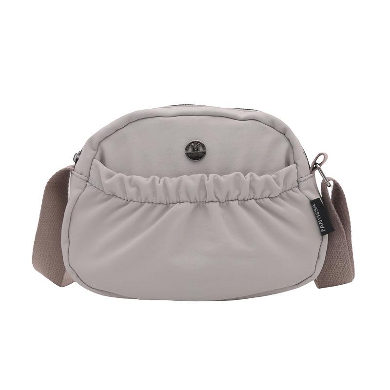 Japanische einfarbige kleine Umhängetasche - Lässige, vielseitige Modehandtasche für Damen