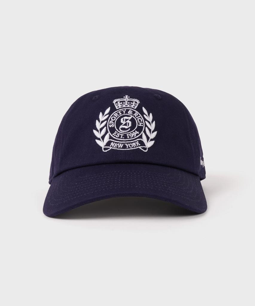 SPORTY&RICH Ny Crest Cap - Navy R265Aoh015