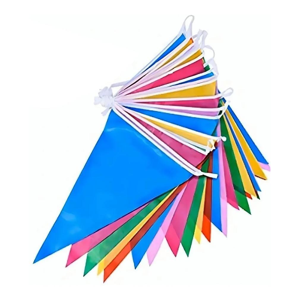 5.12 x 7.09in Flag String Decor 50M Length Hanging Banner Decoration Festival Celebration