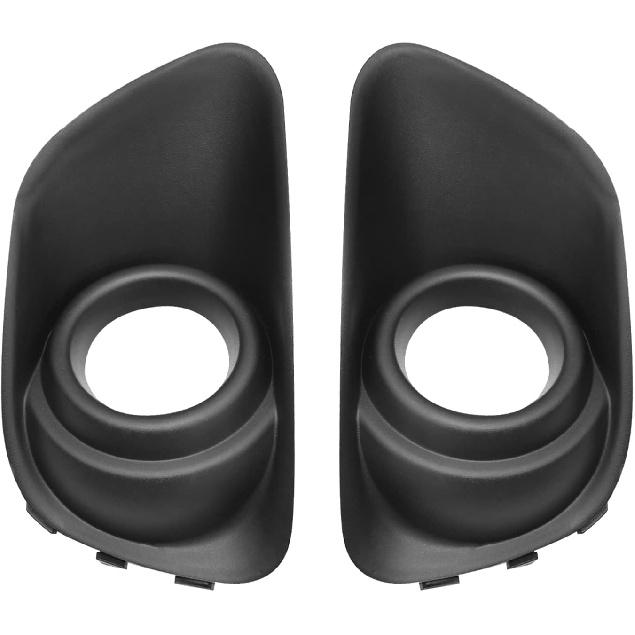 

Anxingo 1 Pair Front Bumper Fog Light Bezel Cover Right & Left Side for 2011-2017 Jeep Compass 68109871AA 68109870AA