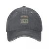Vintage   th birthday Retro Classic Baseball Cap designer cap dad hat GentleUnisex Hat Winter hat Women Unisexs