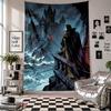Wall TapestryDracula Art Hanging Cloth Decorative Background Cover for Room Decoration