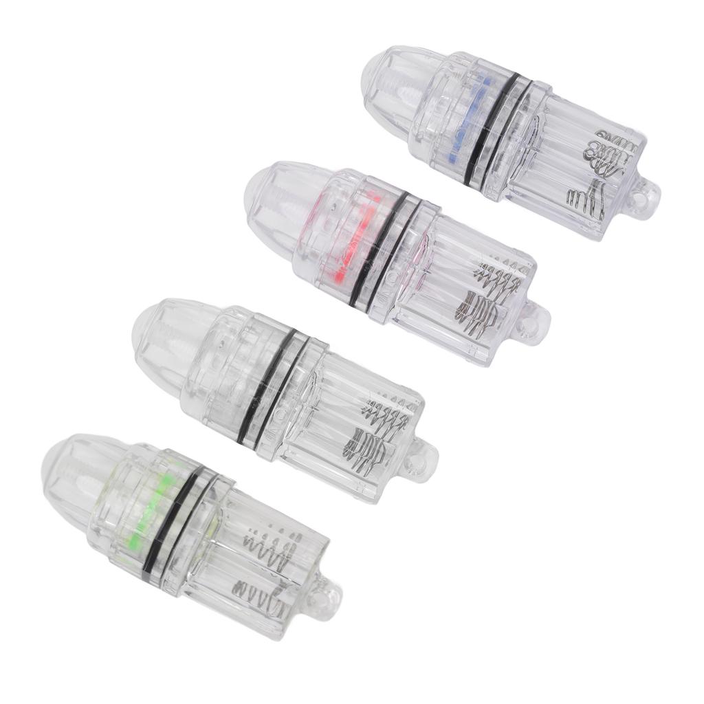 Deep Drop Fishing Light Transparent Plastic AA Battery Powered LED Fishing Light for Trolling Sea Fr