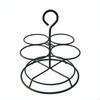 Condiment Bottle Rack Hangable Design Holder Space Saving Metal Seasoning