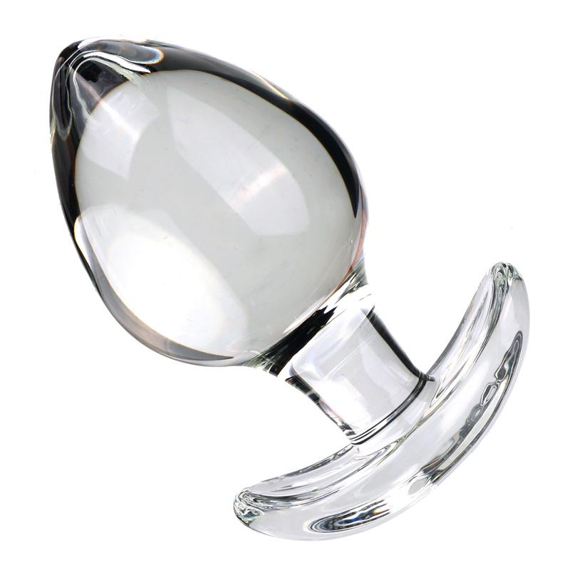 VaHppy Glass Anal Plugs 500g 6.5cm Anal Sex Toys Masturbator Gay Extension Training Lesbian Novelty shape style Adult Products SM BDSM