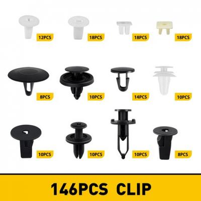 Fender Clip Door Hood Bumper Retainer Trim Fastener Accessories 146 For Toyota V