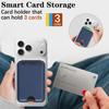 Magnetic Phone Case with Magsafe Ring and Foldable Card Holder Stand