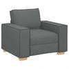 Sofa Chair Dark Grey 60 cm Fabric