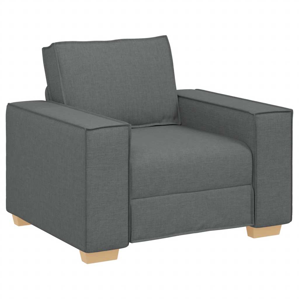 Sofa Chair Dark Grey 60 cm Fabric