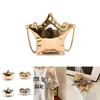 Chic Mini Acrylic Star Box Purse For Women Stylish Evening Clutch Bag With Chain Strap