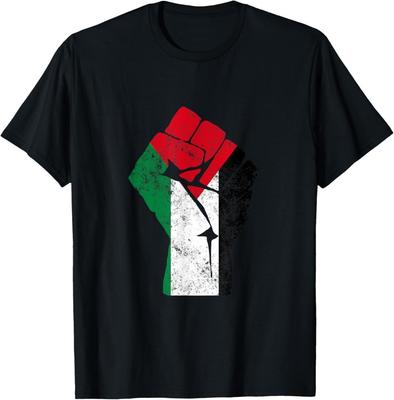 Punho da Palestina Camiseta Palestina Livre Unissex