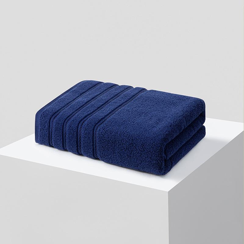 Yougang Multi-color Pure Cotton Bath Towel Square Towel Household Plain Color A Soft Absorbent Gift Three-piece Set