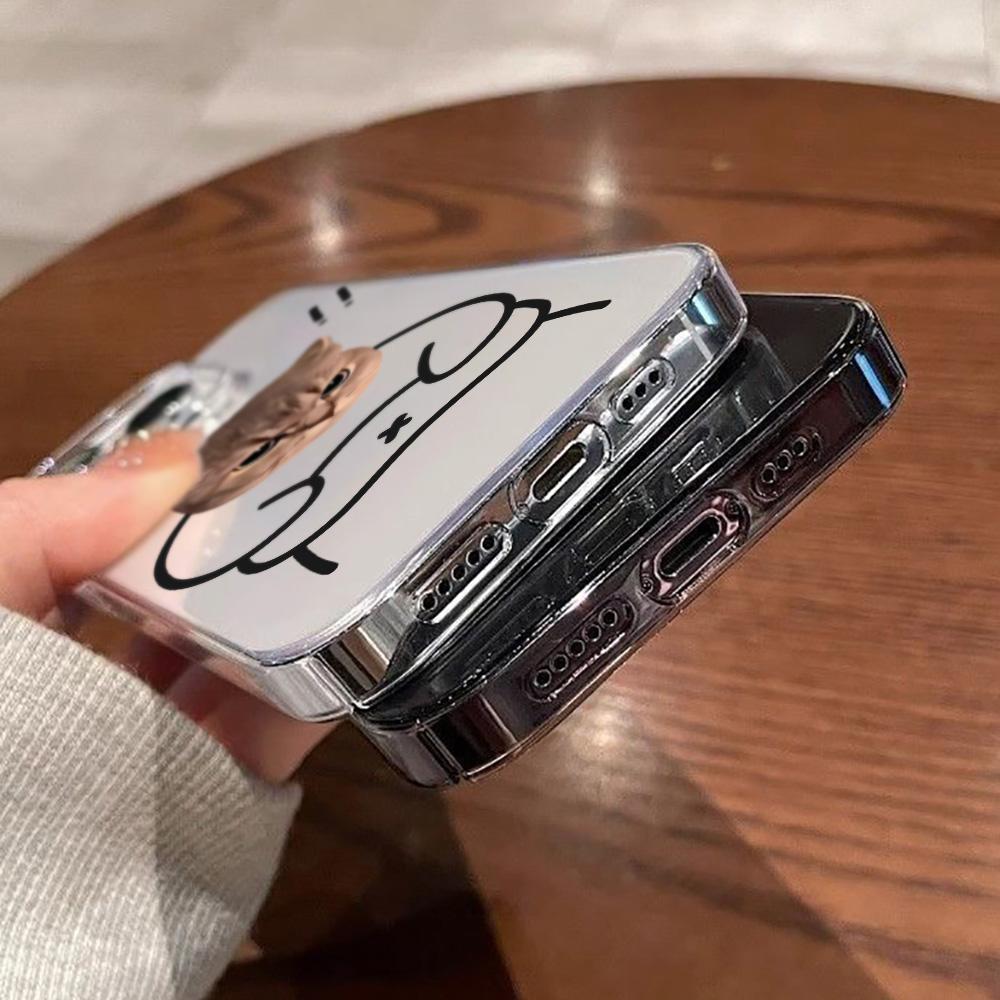 Acrylic Phone Case for iPhone 11 12 13 14 Pro 12 14 16 Pro Max for Samsung A16 A36 A56 S24 FE High-quality Painted Anti-fall Mobile Phone Case