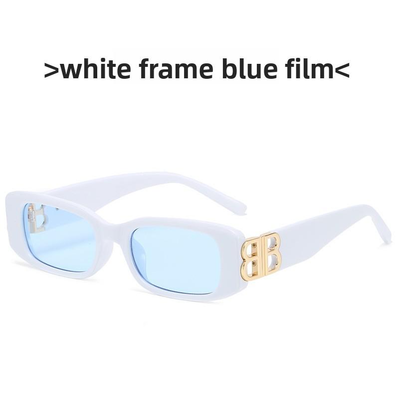 Lunettes de soleil carrées rétro pour femmes avec protection UV400 pour sorties mode et fêtes