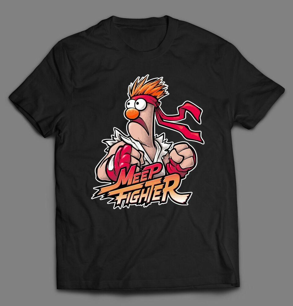 

Футболка унисекс «Маппеты-стакан с пародией на видеоигру Meep Fighter»