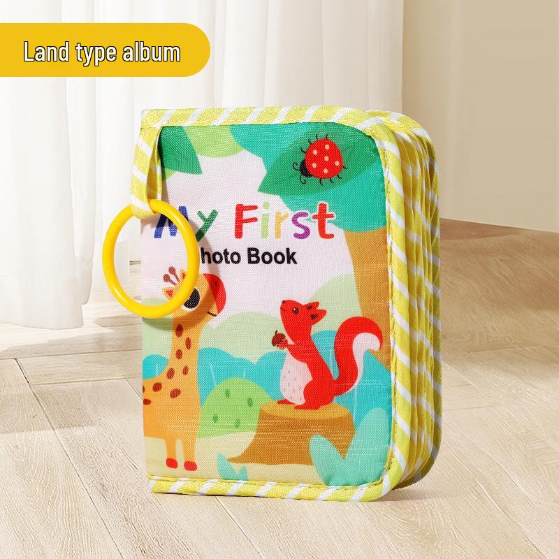Baby Cloth Photo Album: Newborn Commemorative Book and Cloth Art Toy