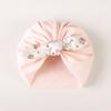 0-5 Months Boneless Muslin Hat Cotton Newborn Turban Hat Windproof Baby Fetal Cap  Autumn