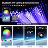 1/2/4 RGBW split machine Car Roof Star Light APP Control Fiber Optic Star Ceiling Light Starry Sky ceiling for Car Home