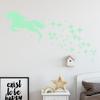 Glow in the Dark Unicorn Star Wall Sticker Luminous Ceiling Wall DIY Decal Kids Unicorn Birthday Party Gift Home Room Decoration