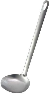 Shimomura Kihan Simple Ladle In Dishwasher Easy To Oval Easy 50ml 25cm Miso Single Small Stainless Product 38486 [Made Japan] Safe, Seamless, Clean,