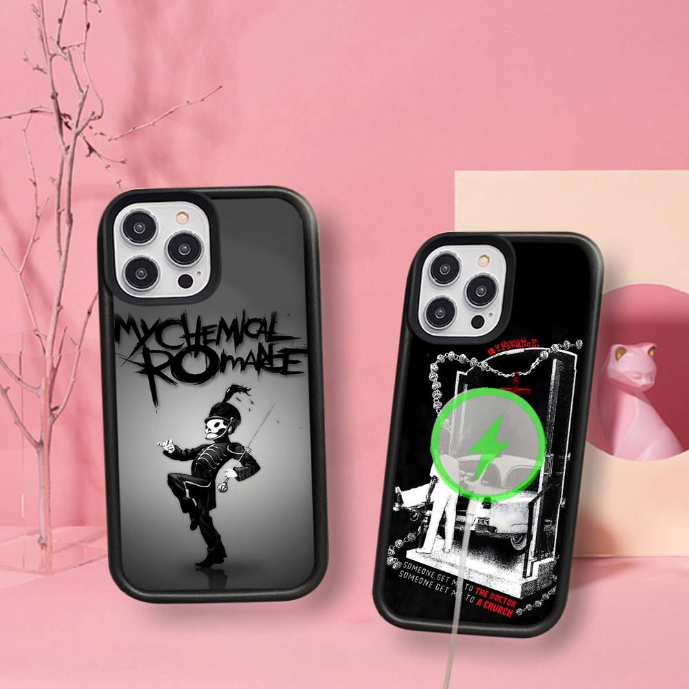 My Chemical Romance Phone Case For IPhone 17 16 Pro Max 15 14 Plus 11 13 12 Shockproof Magnetic For Magsafe Cover