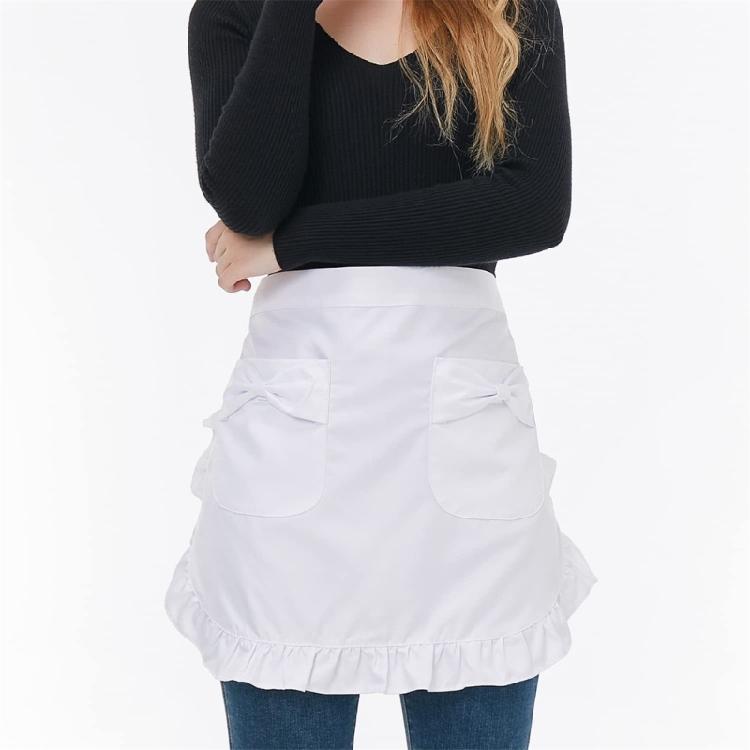 Grembiule da Cucina da Donna Grembiule in Vita Grembiule da Cucina e Pasticceria Grembiule da Cameriera Servitore per Cucina di Casa Panetteria Ristorante