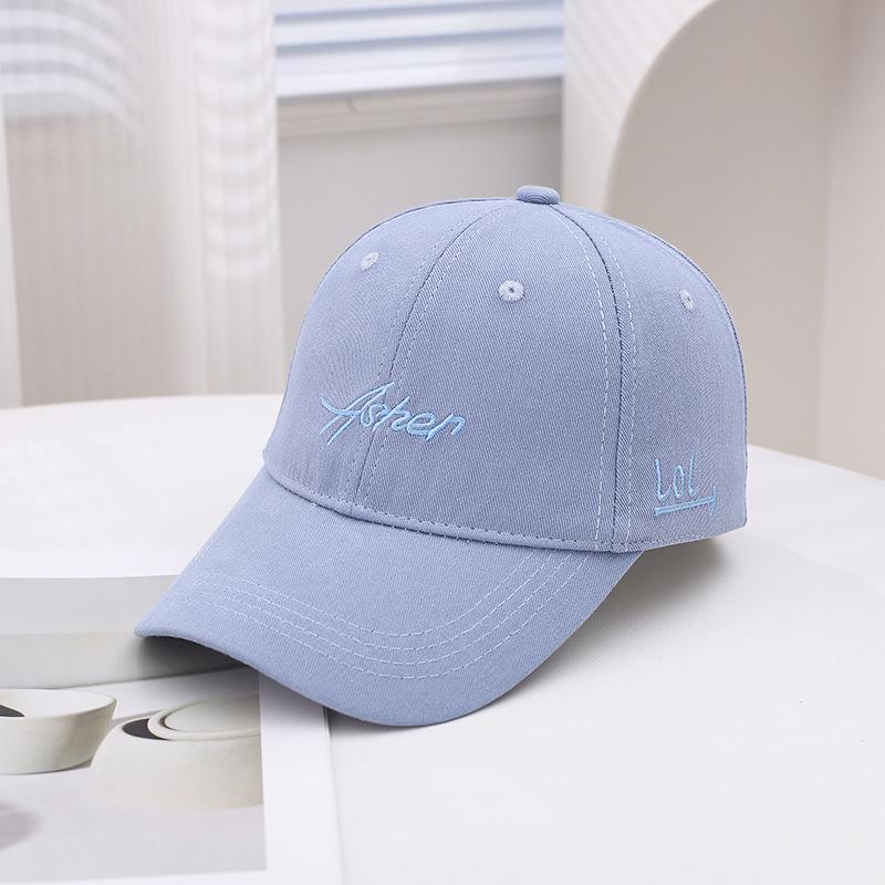Summer Hat Men'S Embroidered Visor Outdoor Hat Travel Sun Protection Women'S Cap Fashion Versatile Baseball Cap