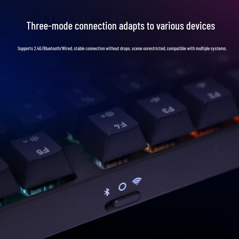 CHERRY K37 98-Key Tri-Mode Wireless Membrane Gaming Keyboard