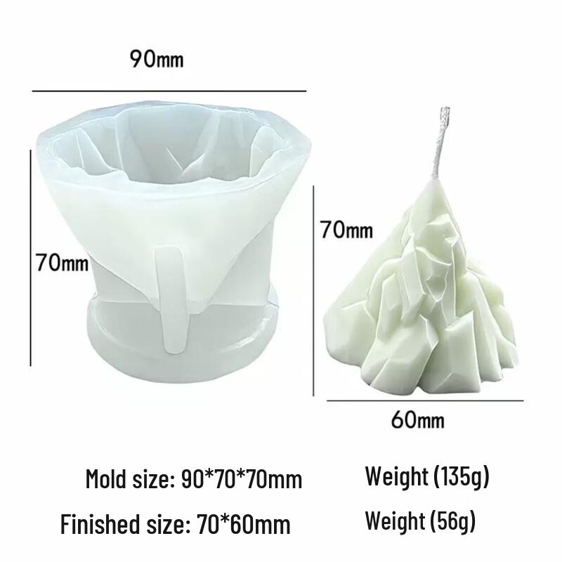 Силиконовая форма для торта-мусса «Айсберг»