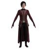 Costume Cosplay WandaVision Stesso Abito Striscia Rossa/Stampa Tessuto Seta di Latte Varie Taglie