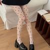 Elastic Women Pantyhose High Waist Footed Tights Sexy Polka Dot Silk Stockings  Women Lingerie